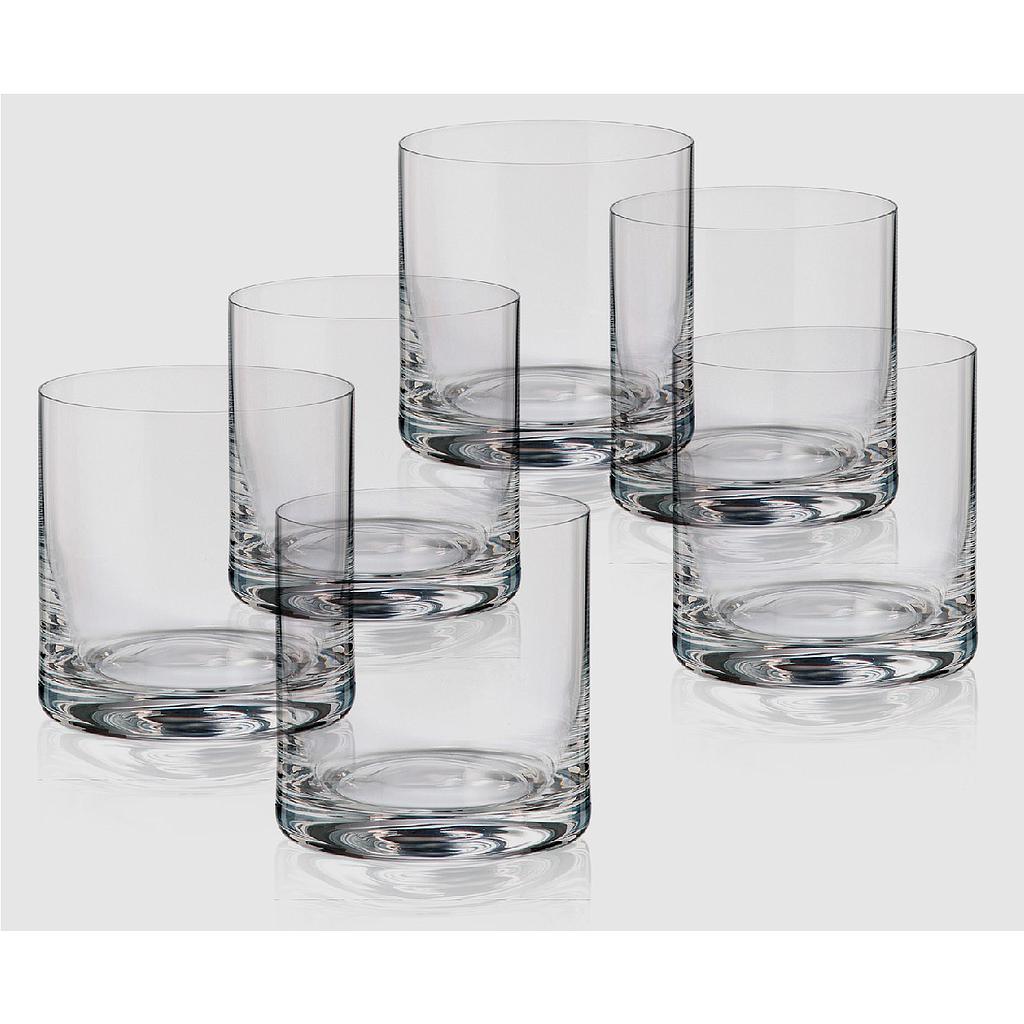 Vasos Whisky Banquet Crystal 6x320Ml