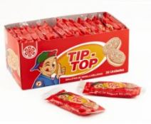 Galletas Tiptop Vainilla 18x12 Gr