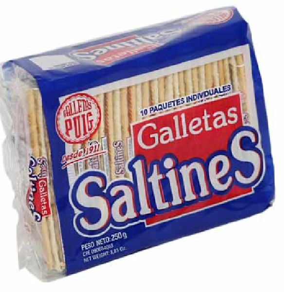 Galletas de Soda Saltines 250 Gr