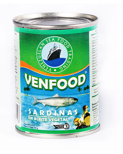 Sardina en Aceite Venfood 170 Gr (E)