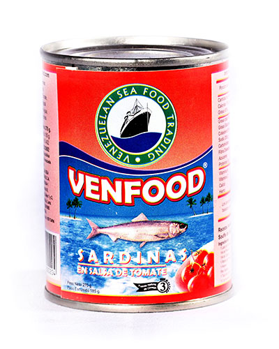 Sardina en Salsa de Tomate Venfood 170 Gr (E)