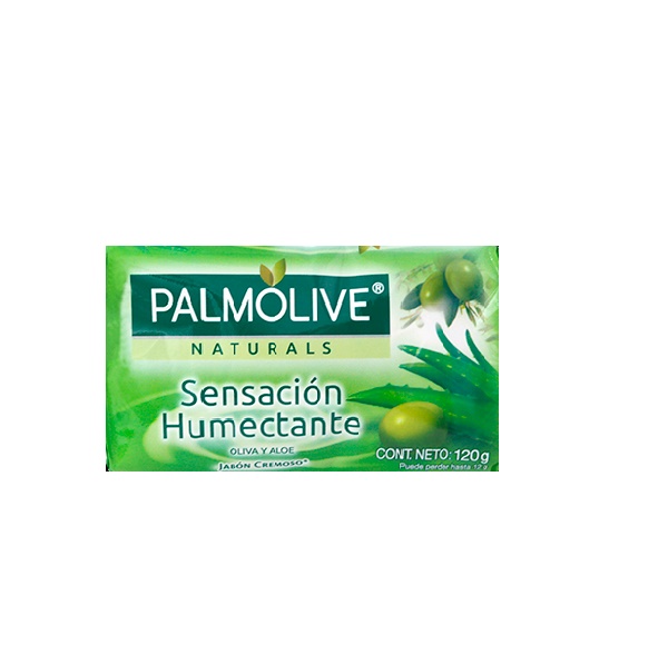 Jabón Palmolive Aloe Oliva 120Gr