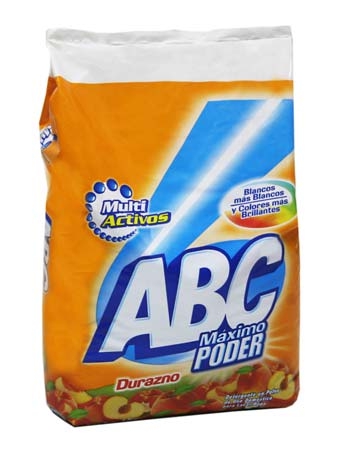 Detergente ABC Durazno 0,800kg