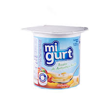 Yogurt Fruta Durazno Migurt 125 Gr