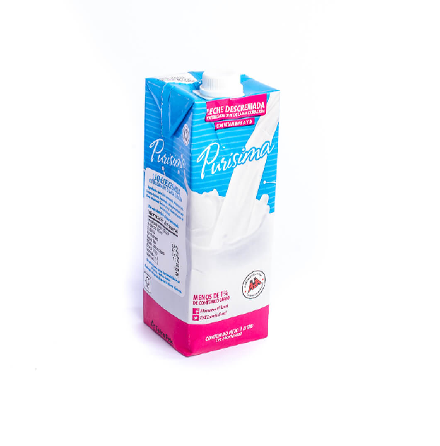 Leche Descremada Purisima 1Lt