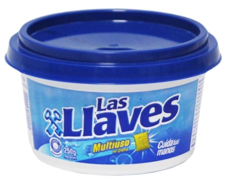 Lavaplato las Llaves Multiuso Crema 250 Gr