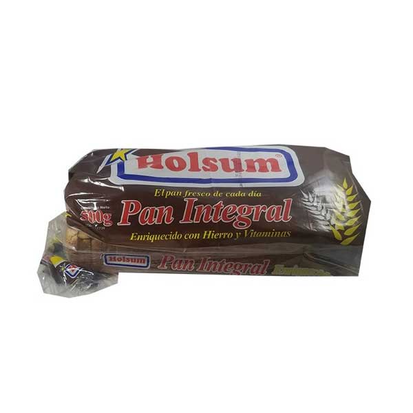 Pan Integral Holsum 500 Gr (E)
