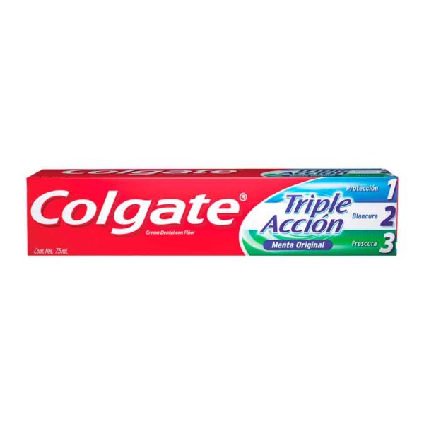 Crema Dental Colgate Triple Accion 75 Ml