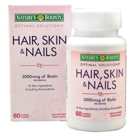 Nature Bounty Hair Skin Nails 60 Cap.