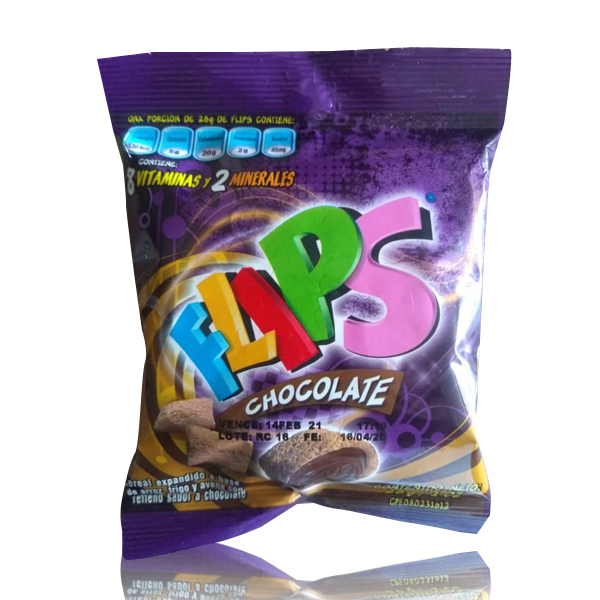 Flips Chocolate 28Gr