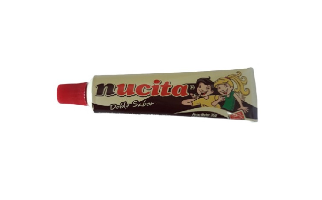 Nucita Tubito Doble Sabor 35Gr