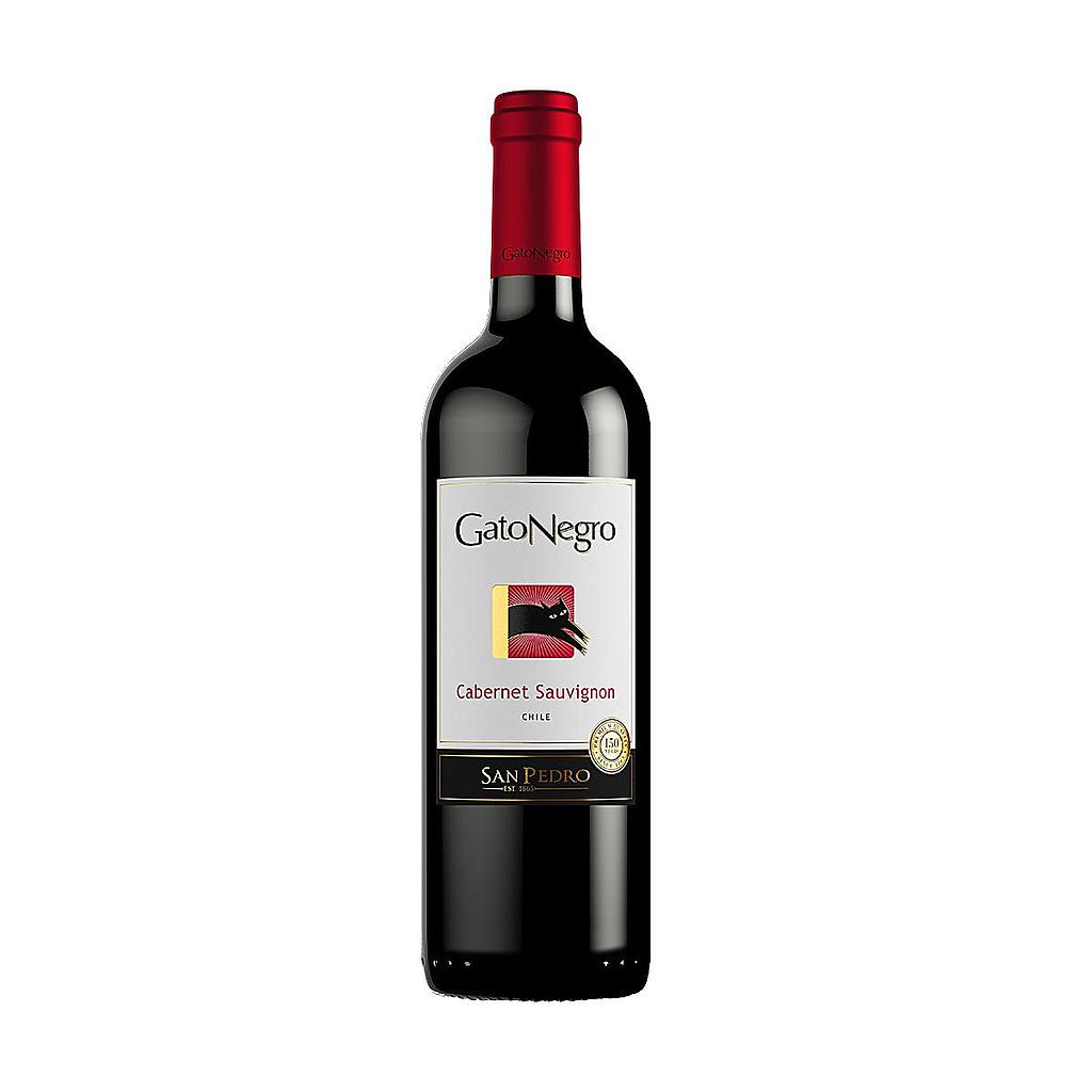 Vino Tinto Chileno Gato Negro Cabernet Sauvignon 750 Ml