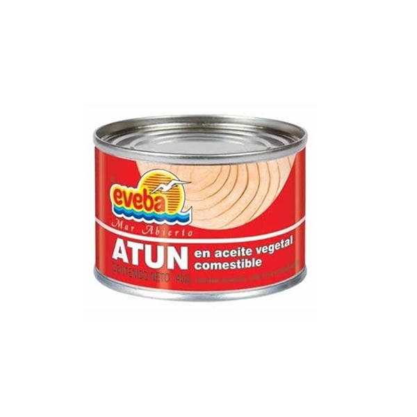 Atun Eveba en Aceite Vegetal 140 Gr