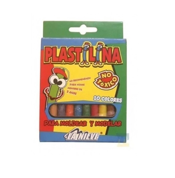 Plastilina La Nieve 10 Und