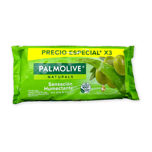 Jabon Palmolive Aloe Oliva 3x125 Gr