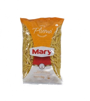Pasta Mary Pluma Tradicional 1 Kg
