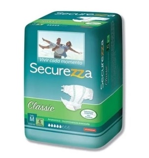 Pañales Desechables Para Adultos Securezza Talla M