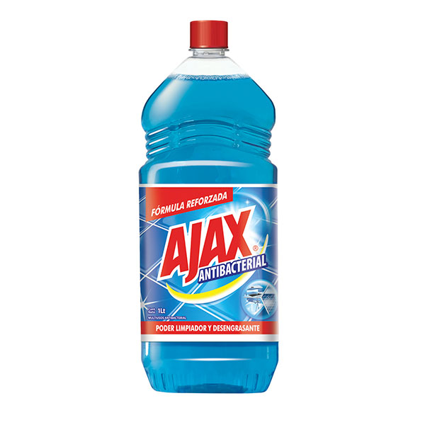 Limpiador Ajax Antibacterial 1Lt