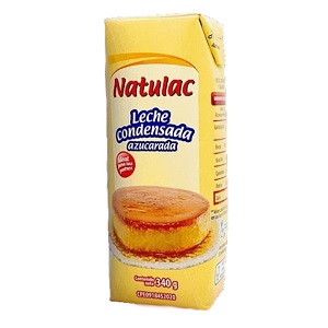 Leche Condensada Natulac 340 Gr (E)