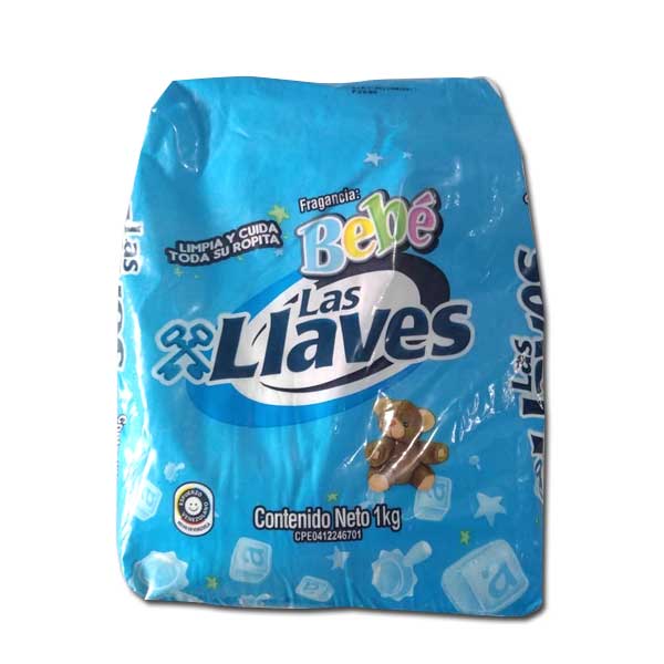 Detergente las Llaves Bebe 900 Gr