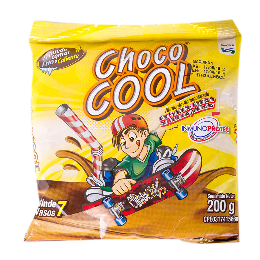 Choco Cool Sachet 200 Gr