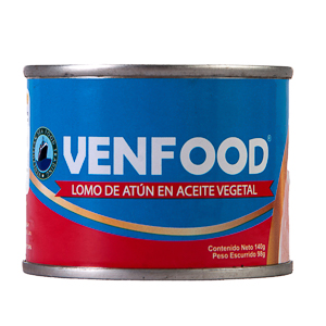 Lomo de Atún en Aceite Venfood 140 Gr