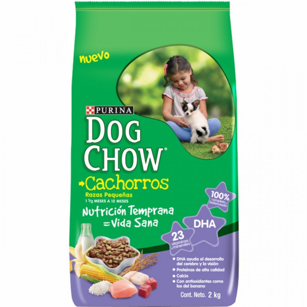 Dog Chow Cachorro Raza Pequeña 2 Kg