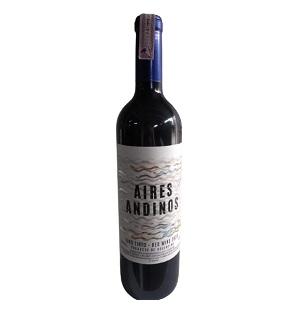 Vino Tinto Argentino Red Wine Aires Andinos 750 Ml