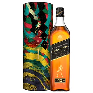 Whisky Johnnie Walker Canister Etiqueta Negra 750 Ml
