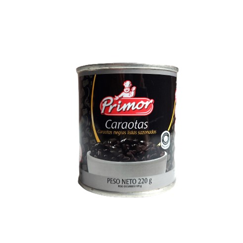 Primor caraota Negra sazonadas 220Gr