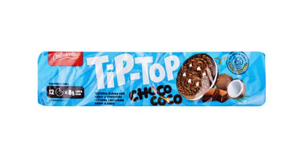 Galletas tip top Choco-Coco 96Gr