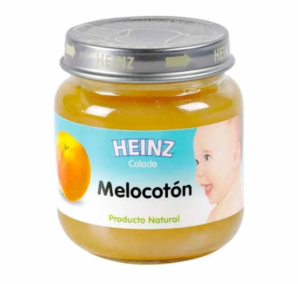 Compota de Melocoton Heinz 113Gr