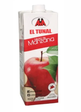 Nectar de Manzana Tunal 1Lts