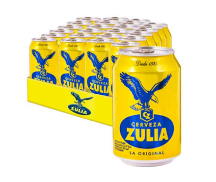 Cerveza Lata Zulia 295ml