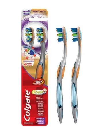 Cepillo Dental Colgate 360 ADV (2PAQ)