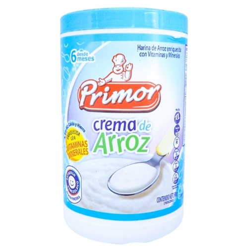 Crema de Arroz Primor Pote 450gr