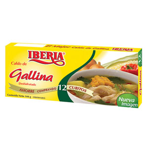 Cubito de Gallina Iberia 144Gr