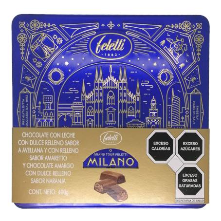 Chocolates Feletti Gran Tour Tins 200 g