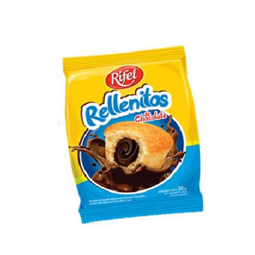 Rellenitos con Chocolate Rifel 35 Gr