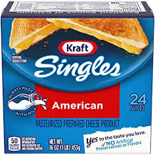 Queso Kraft Singles American 453 Gr