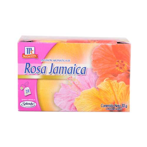 Infusión Rosa Jamaica McCormick 30Gr