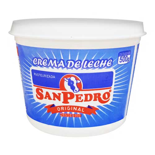 Crema de Leche San Pedro 500gr