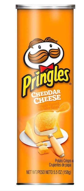 Pringles Cheddar Cheese 158gr