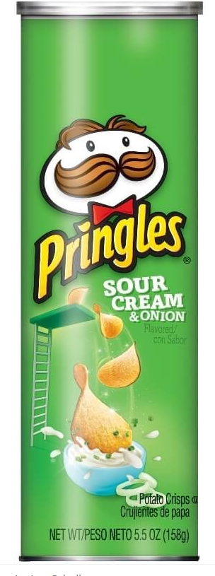Pringles Sour Cream &amp; Onion 158gr