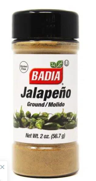 Badia Jalapeño Molido 56.7gr