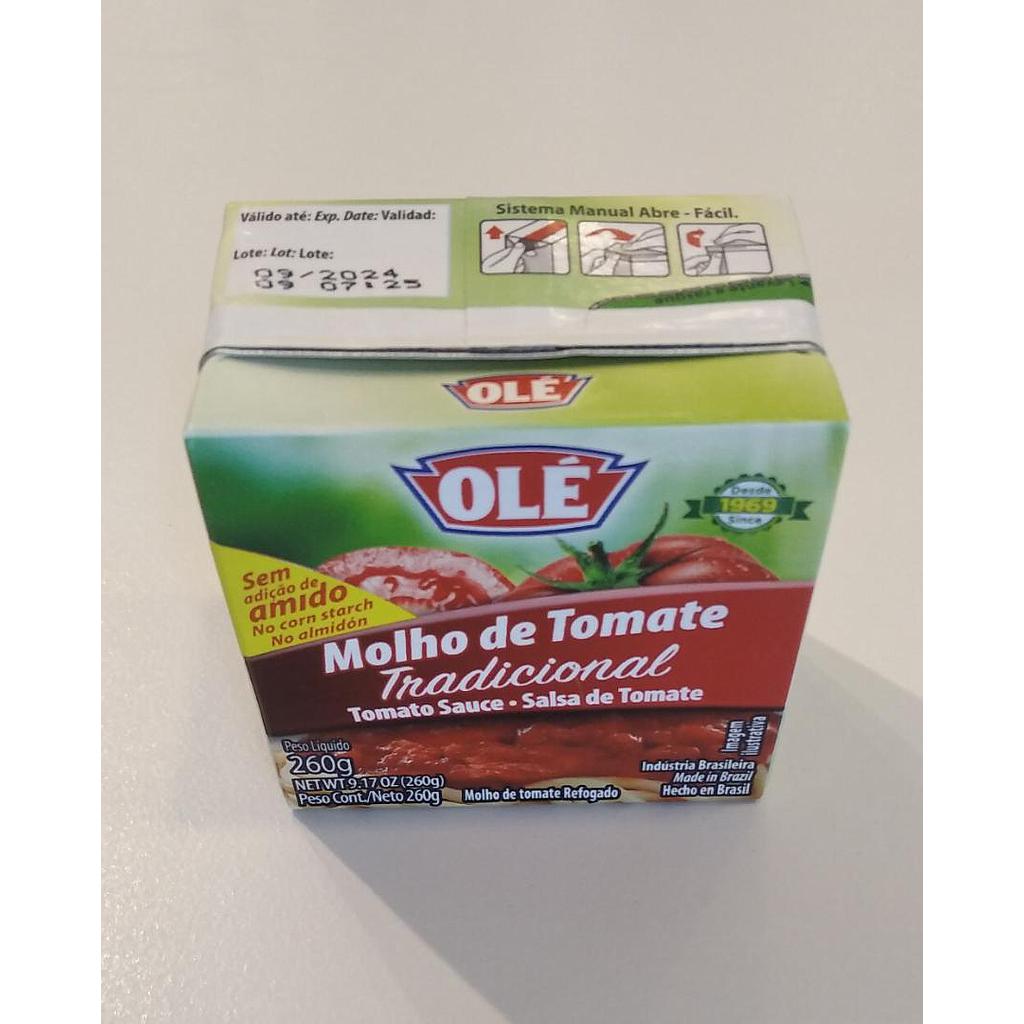 Salsa Molho de Tomate Ole 260Gr