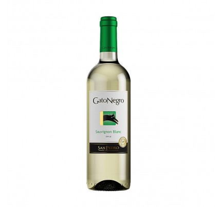 Vino Blanco Chileno Gato Negro Sauvignon Blanc 750 Ml