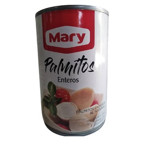 Palmitos al Natural Mary 400 Gr