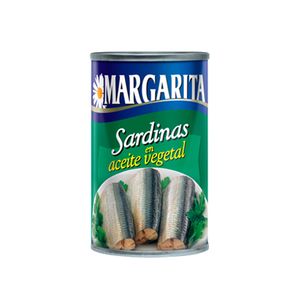 Sardina en Aceite  Margarita 170 Gr