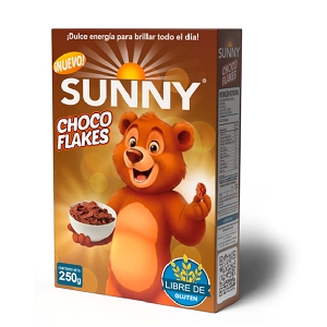 CEREAL SUNNY CHOCO FLAKES 250GR